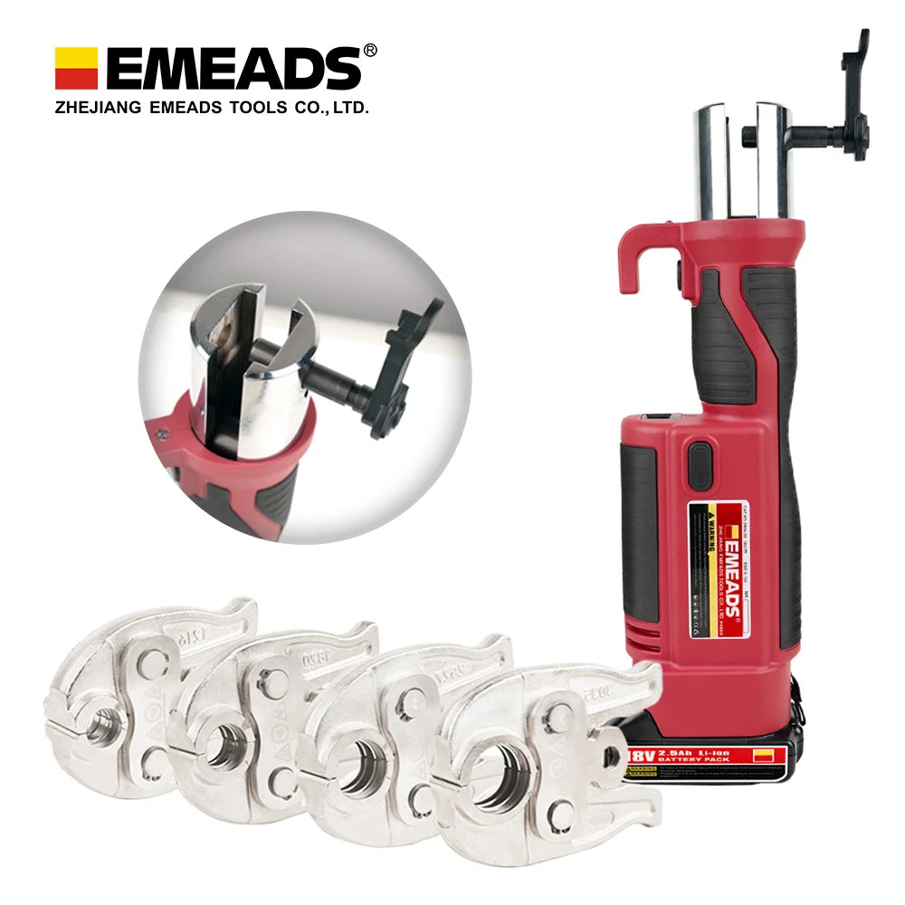 Hydraulic Plumbing Tool Crimping Pipe Battery Press Tools Emadsges-1525 Electric Copper Plastic Box Zhejiang 50pcs