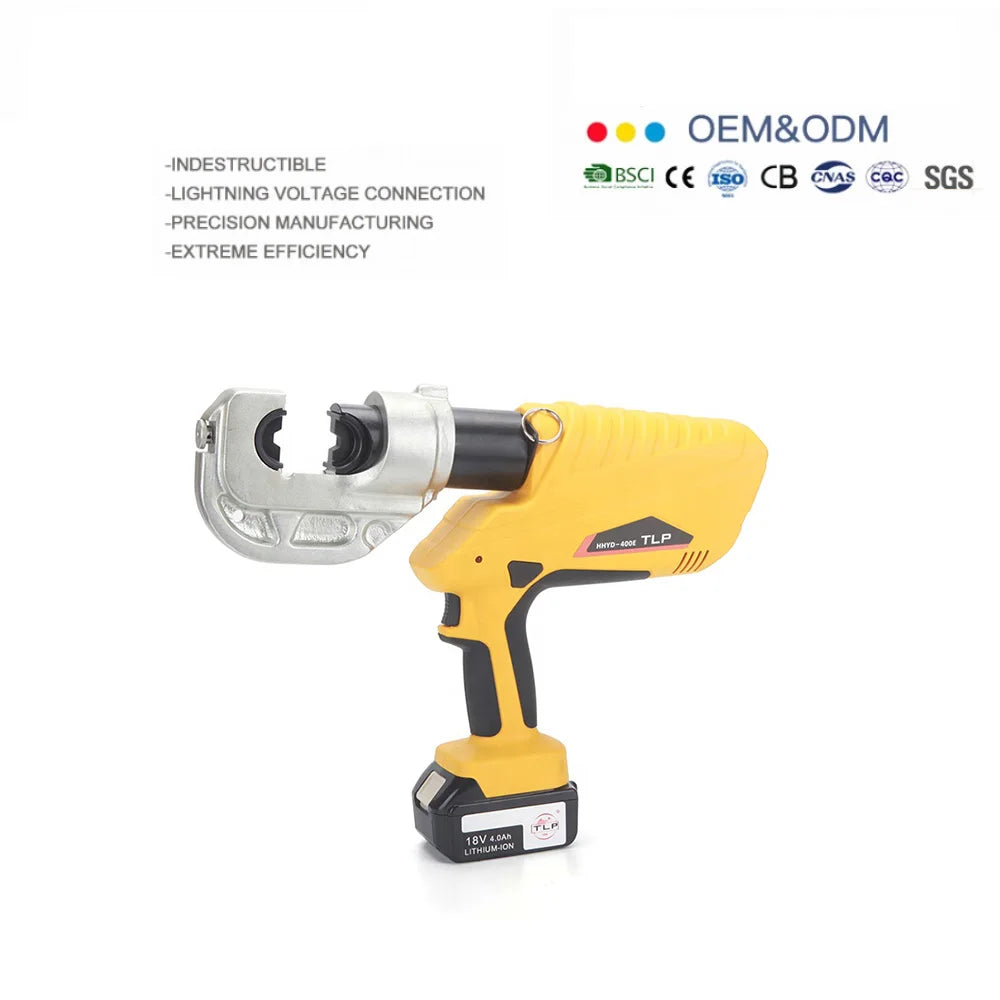 HHYD-400E Hydraulic Cable Crimping Tool Battery Operated Product Category Hydraulic Tools