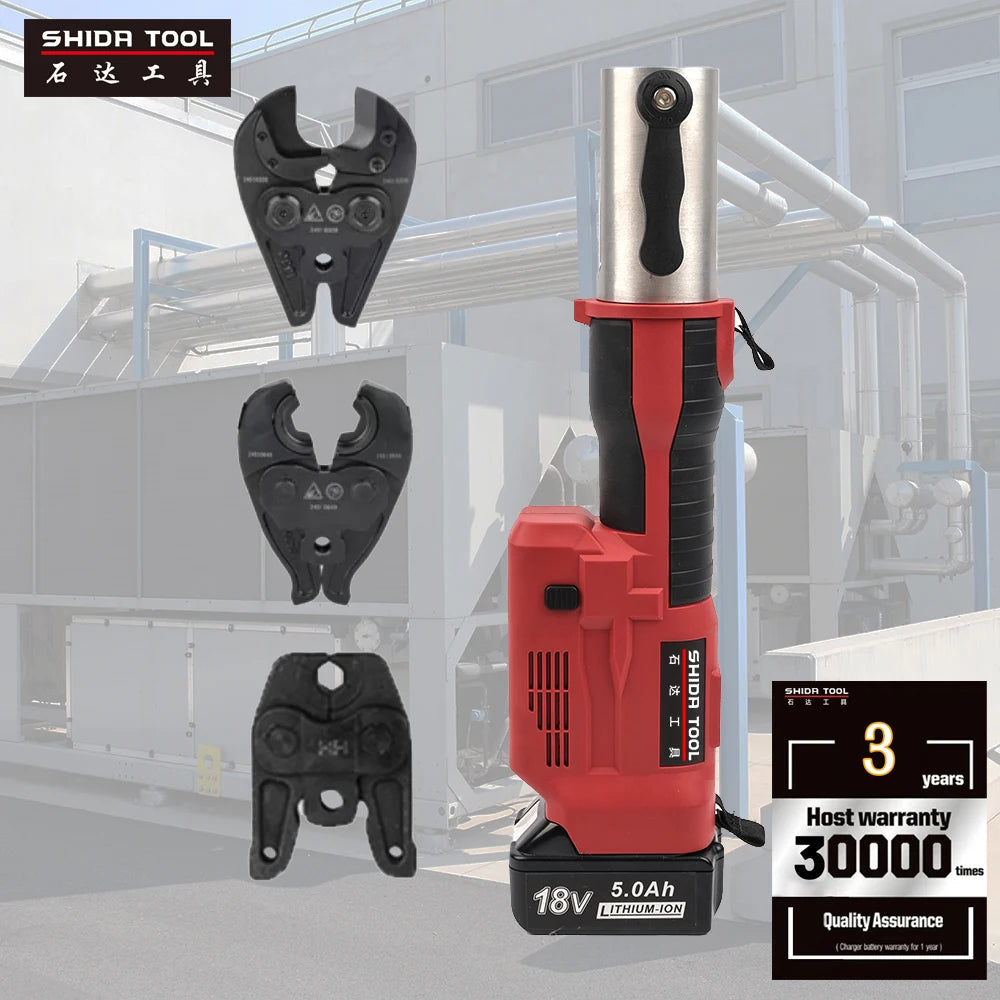 SD1550 3in1 Portable Rechargeable Battery Powered Hydraulic Tool for Crimping Cutting & Pipe Pressing