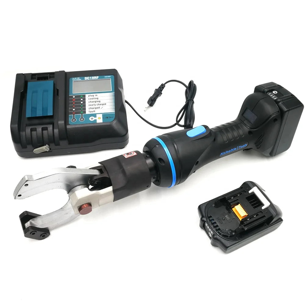 ACSR Armoured Cable ES-50K Battery Operated Cordless Cable Cutter Hydraulic Tools with Max 50mm Cutting Capacity