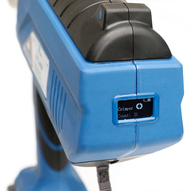ECT-15050 15T Intelligent LCD Battery Connector Copper Electric Cu 630mm Hydraulic Cable Crimping Tool