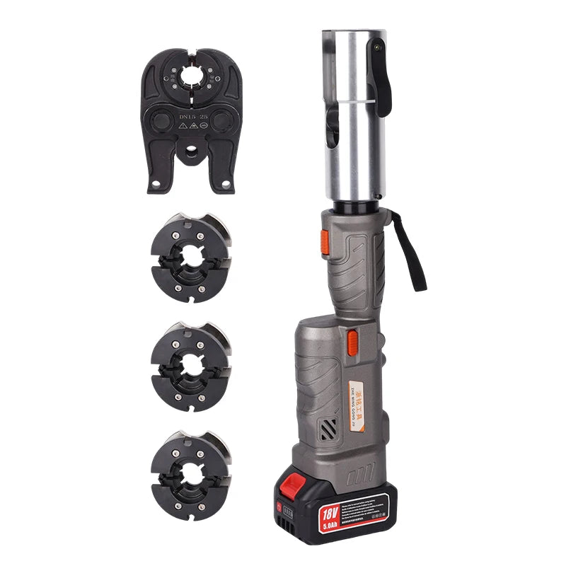 ES-1525H Battery-powered Hydraulic Straight-handle Professional Crimping and Battery Pipe Crimper Pressing Tool